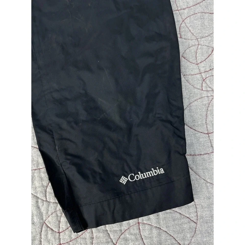 Columbia Kids Cypress Brook II Rain Shell Pants Black‎ Size Medium 10/12